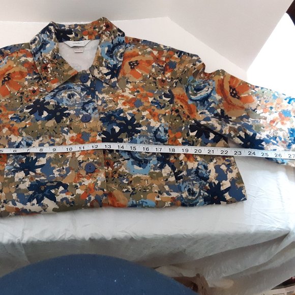 CJ Banks X (14W) Floral Jacket - Picture 10 of 15